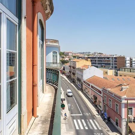 Bridge View Balcony, Near Lx Factory And Belem Apartamento *